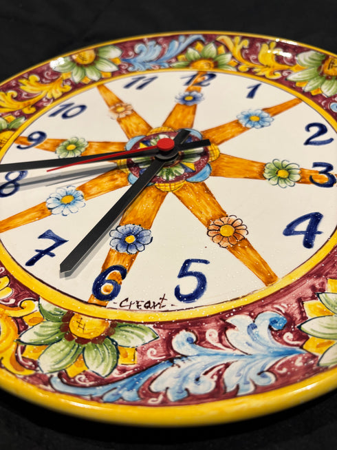 Ceramic wall clock